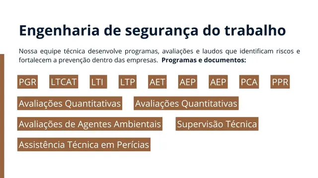 Página 5 do portfólio Nexum